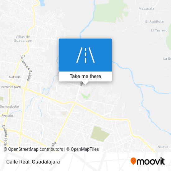 Mapa de Calle Real