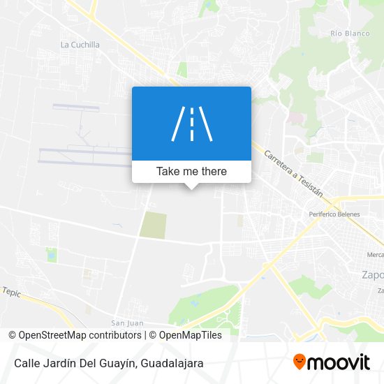 Mapa de Calle Jardín Del Guayín