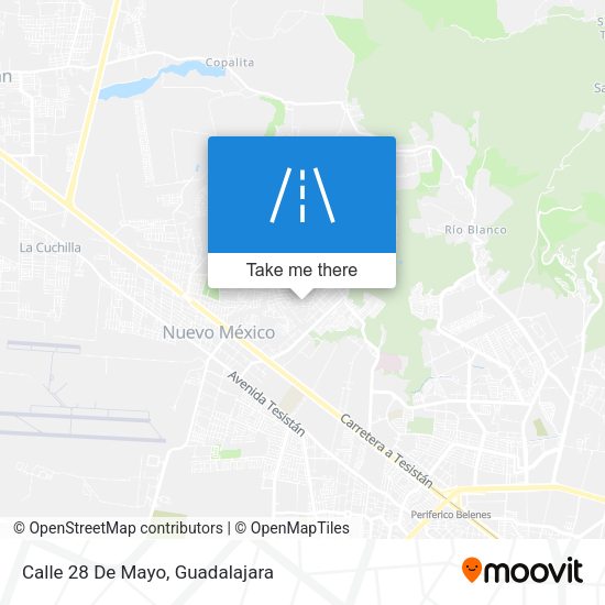 Mapa de Calle 28 De Mayo