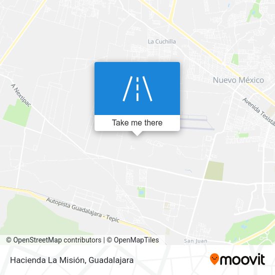 Mapa de Hacienda La Misión