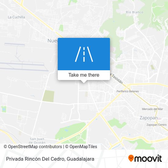 Privada Rincón Del Cedro map