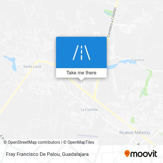 Fray Francisco De Palou map