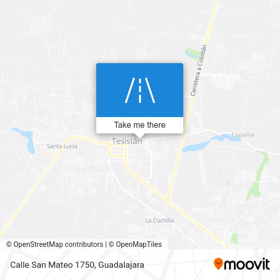 Mapa de Calle San Mateo 1750
