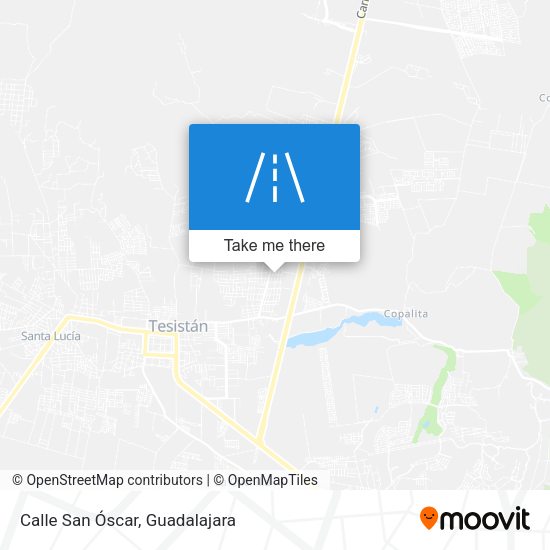Calle San Óscar map