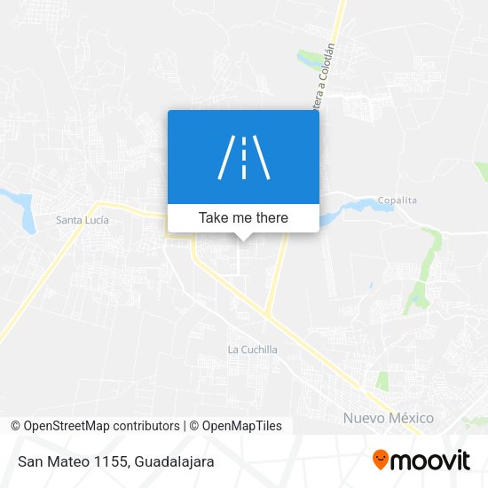 Mapa de San Mateo 1155