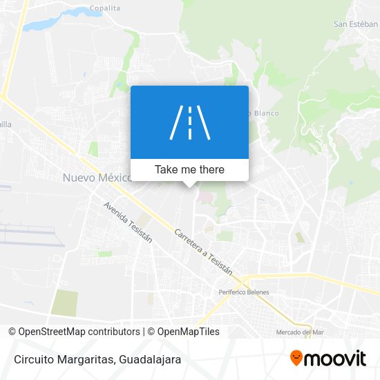 Mapa de Circuito Margaritas