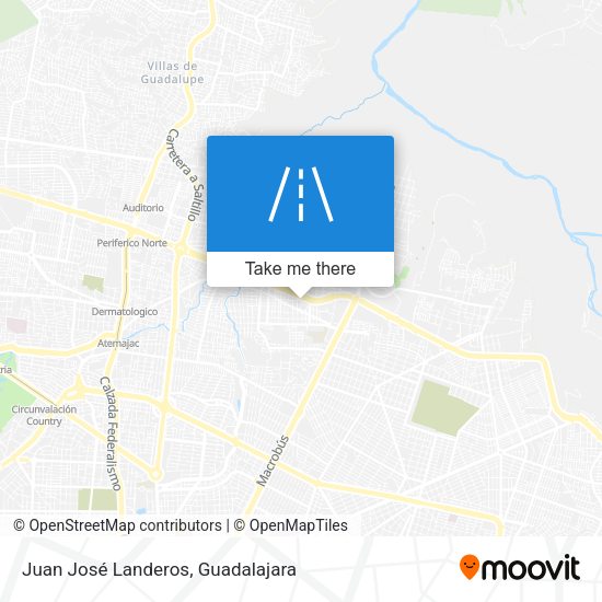 Mapa de Juan José Landeros