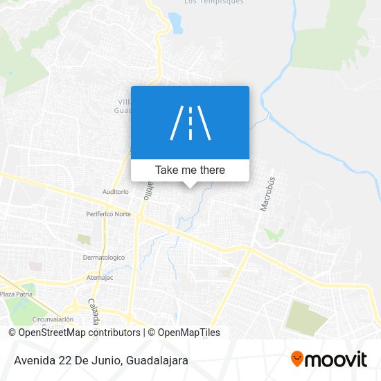 Avenida 22 De Junio map