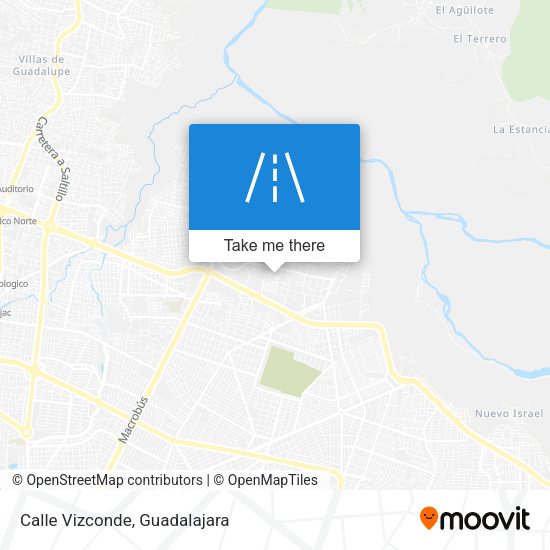 Mapa de Calle Vizconde