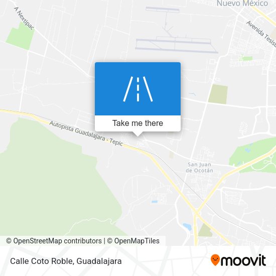 Calle Coto Roble map