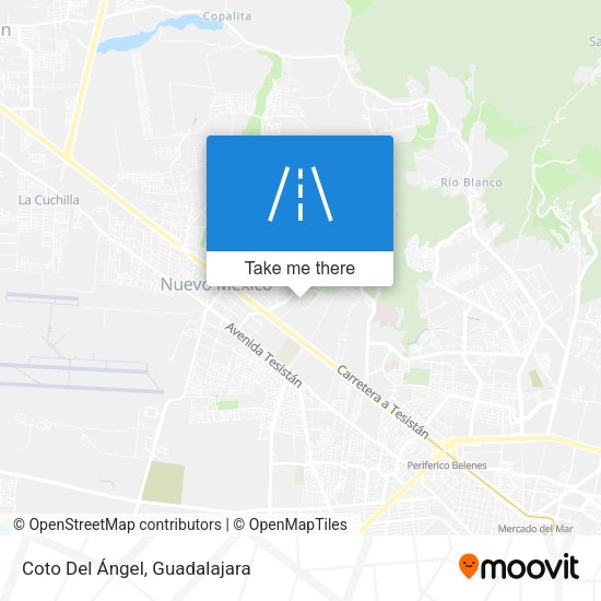 Coto Del Ángel map