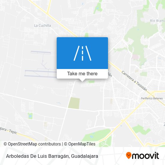 Arboledas De Luis Barragán map