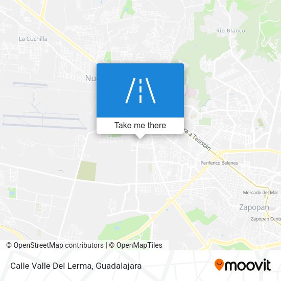 Calle Valle Del Lerma map