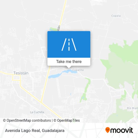 Avenida Lago Real map