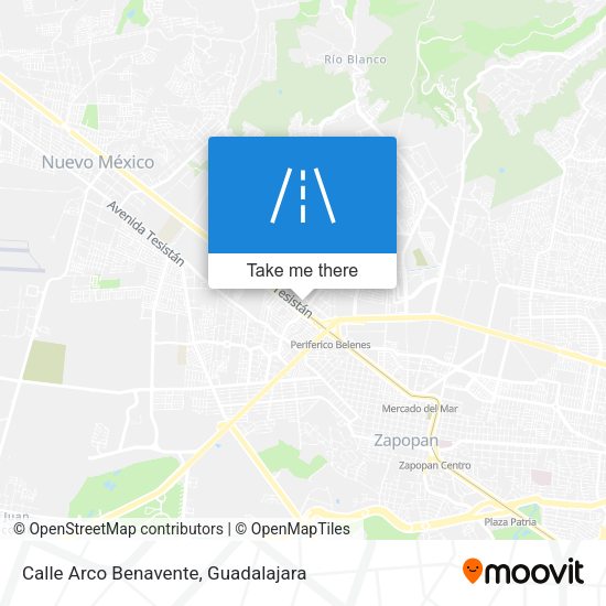 Calle Arco Benavente map