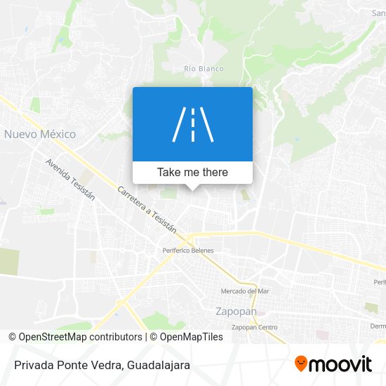 Mapa de Privada Ponte Vedra
