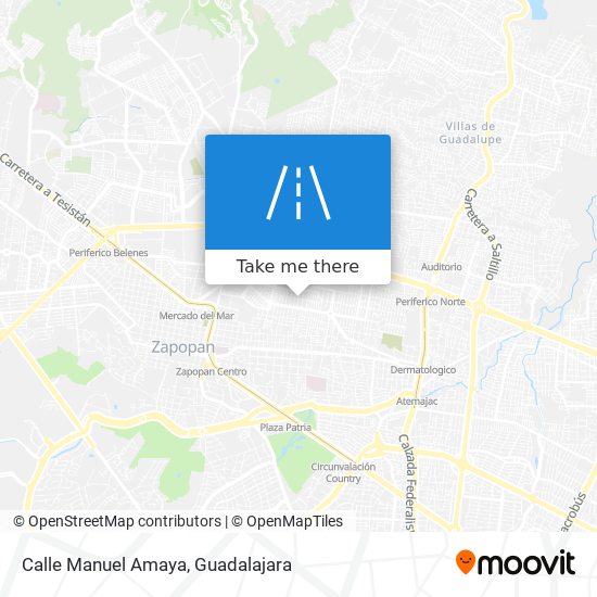 Calle Manuel Amaya map