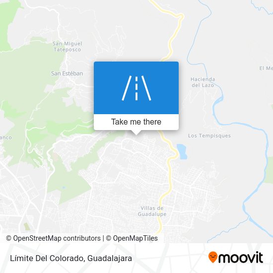 Mapa de Límite Del Colorado