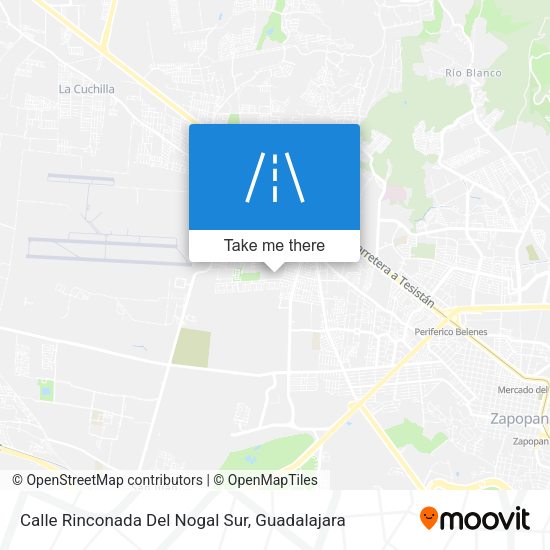 Calle Rinconada Del Nogal Sur map