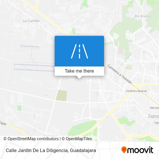 Calle Jardín De La Diligencia map