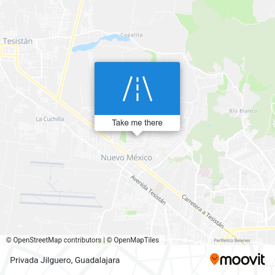 Mapa de Privada Jilguero