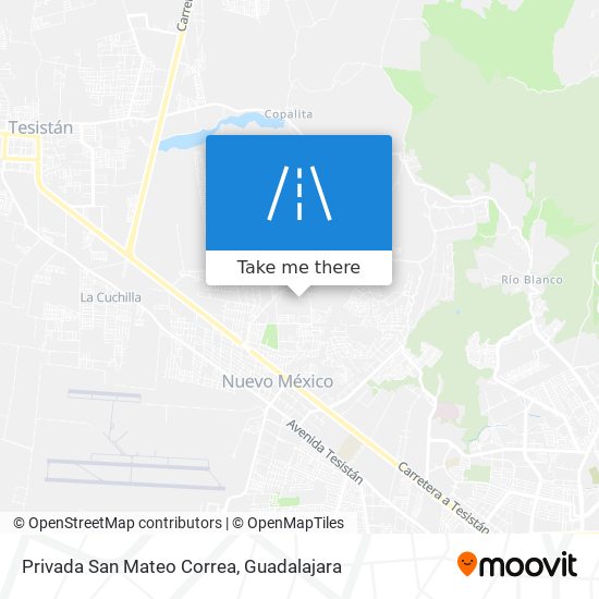 Privada San Mateo Correa map