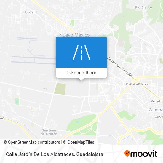Calle Jardín De Los Alcatraces map