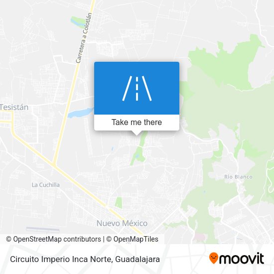 Circuito Imperio Inca Norte map
