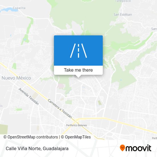Calle Viña Norte map