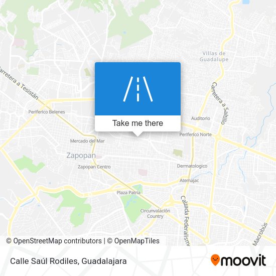 Calle Saúl Rodiles map