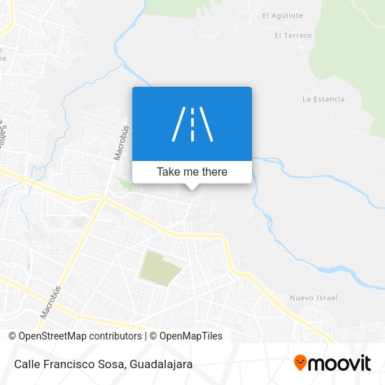 Calle Francisco Sosa map
