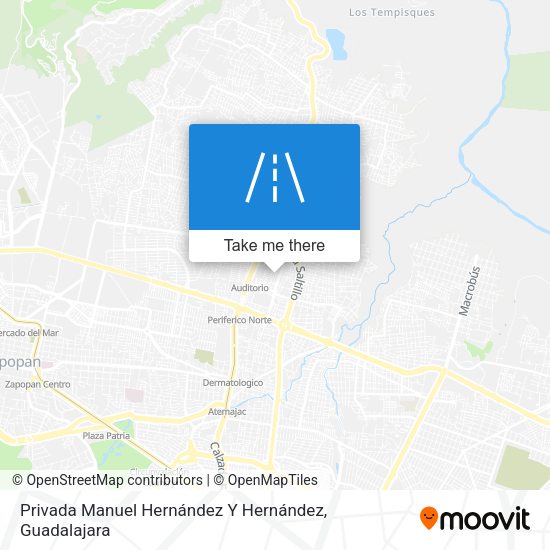 Mapa de Privada Manuel Hernández Y Hernández