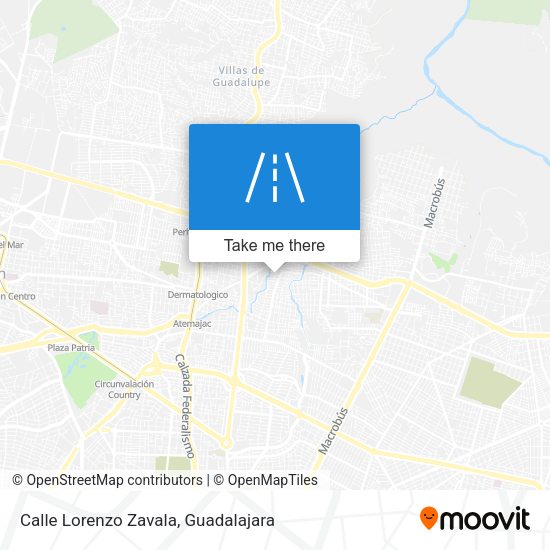 Calle Lorenzo Zavala map