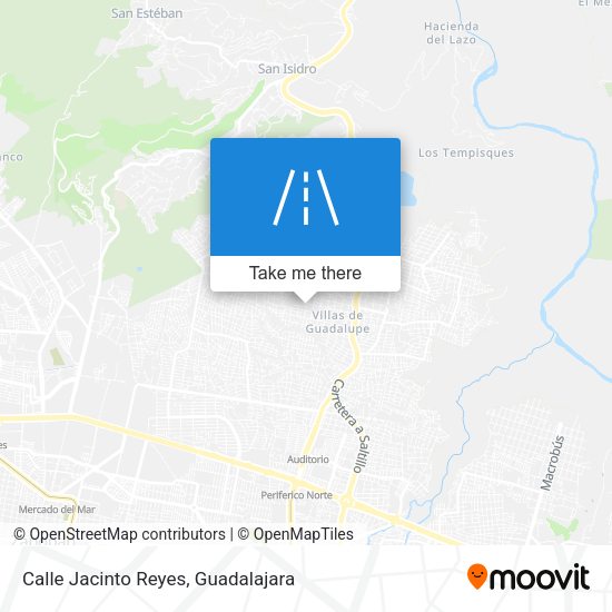 Calle Jacinto Reyes map