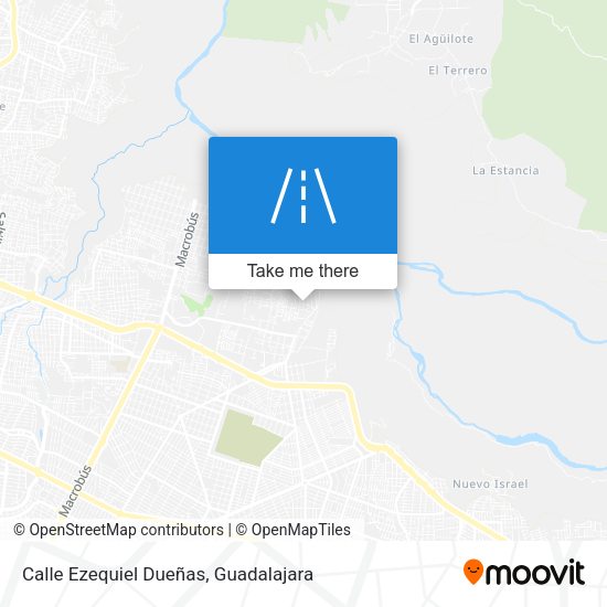 Calle Ezequiel Dueñas map