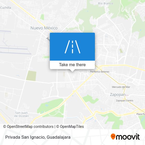 Privada San Ignacio map