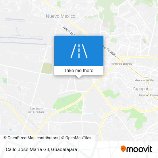 Calle José María Gil map