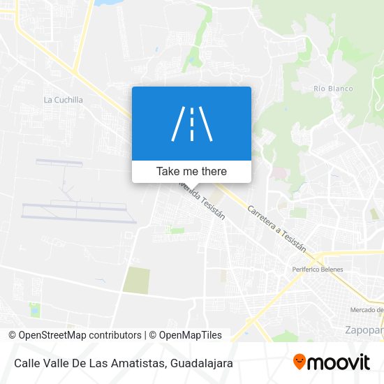 Calle Valle De Las Amatistas map