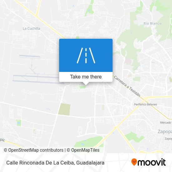 Mapa de Calle Rinconada De La Ceiba