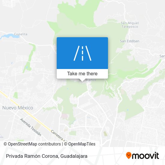 Mapa de Privada Ramón Corona