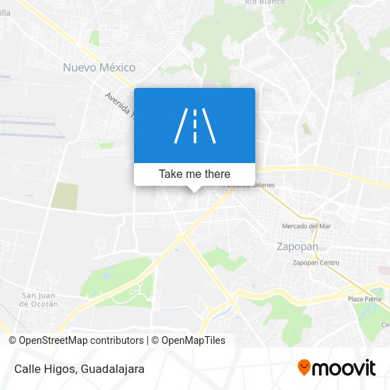 Mapa de Calle Higos