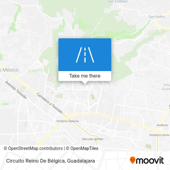 Mapa de Circuito Reino De Bélgica