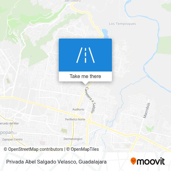 Mapa de Privada Abel Salgado Velasco