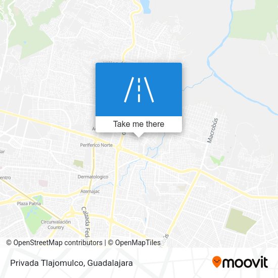 Privada Tlajomulco map