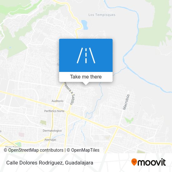 Mapa de Calle Dolores Rodríguez