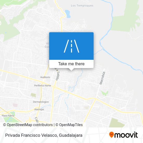 Privada Francisco Velasco map