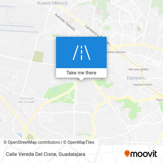 Calle Vereda Del Cisne map