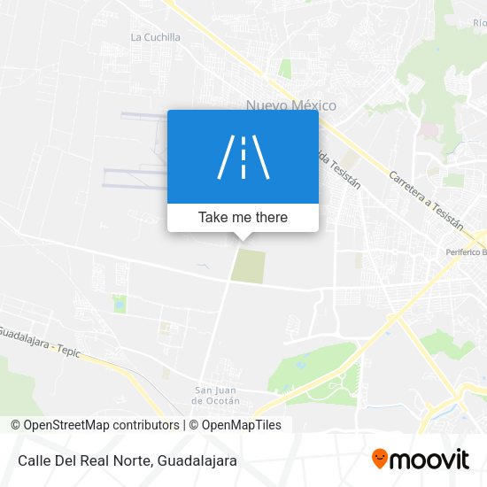 Calle Del Real Norte map