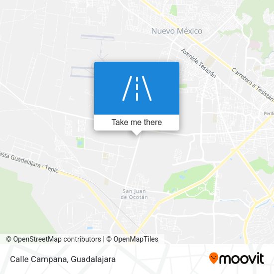 Mapa de Calle Campana