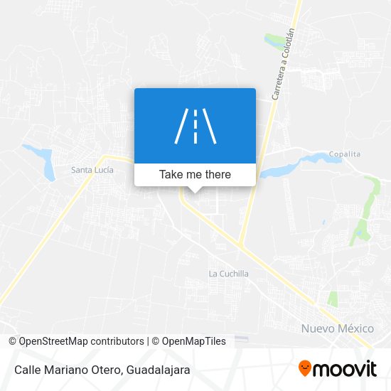 Calle Mariano Otero map